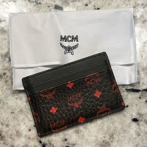 MCM Mini Vestos Card Holder